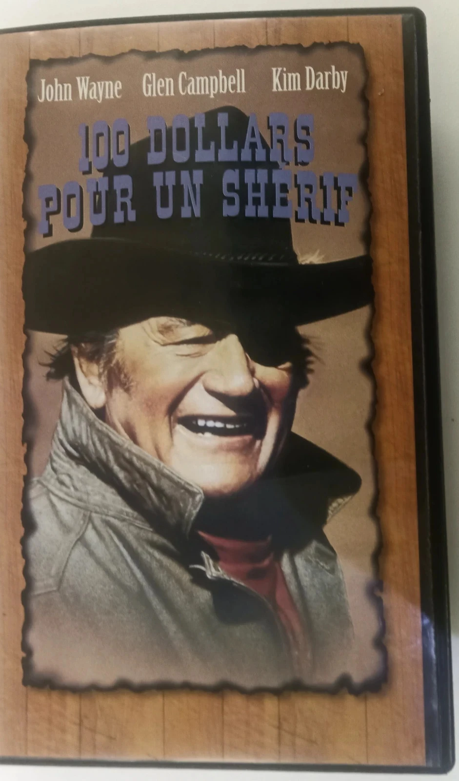 100 dollars pour un shérif VHS John Wayne